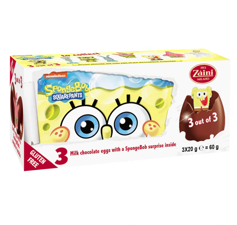 チョコレートエッグ スポンジボブ 60g – MAHALOH