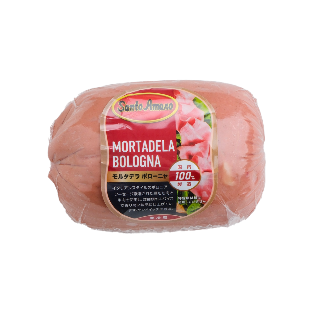 Mortadela Bologna SANTO AMARO 500g [refrigerada]
