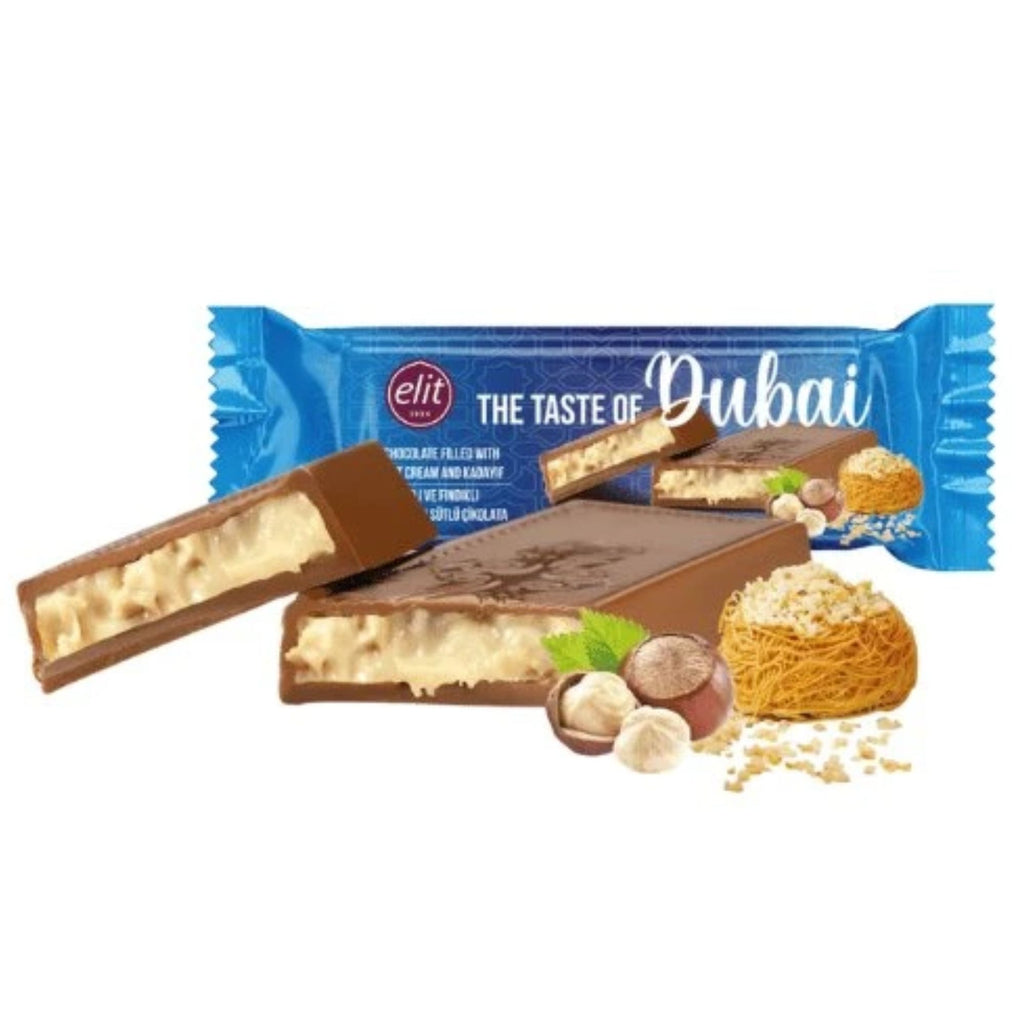 エリート ドバイチョコレート ヘーゼルナッツミルク 30g