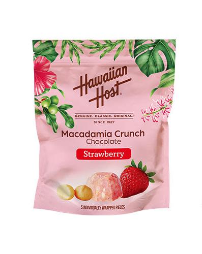 Hawaiian Host マカダミアストロベリーチョコクランチ 30g