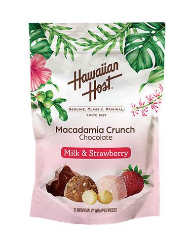 Hawaiian Host マカダミアミルクチョコ＆ストロベリークランチ 12P