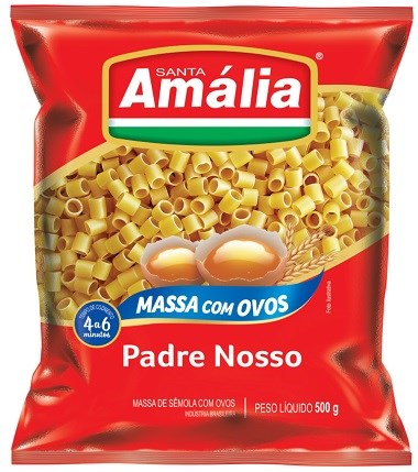 SANTA AMALIA マカロニパスタ PADRE NOSSO SEMOLA 500g