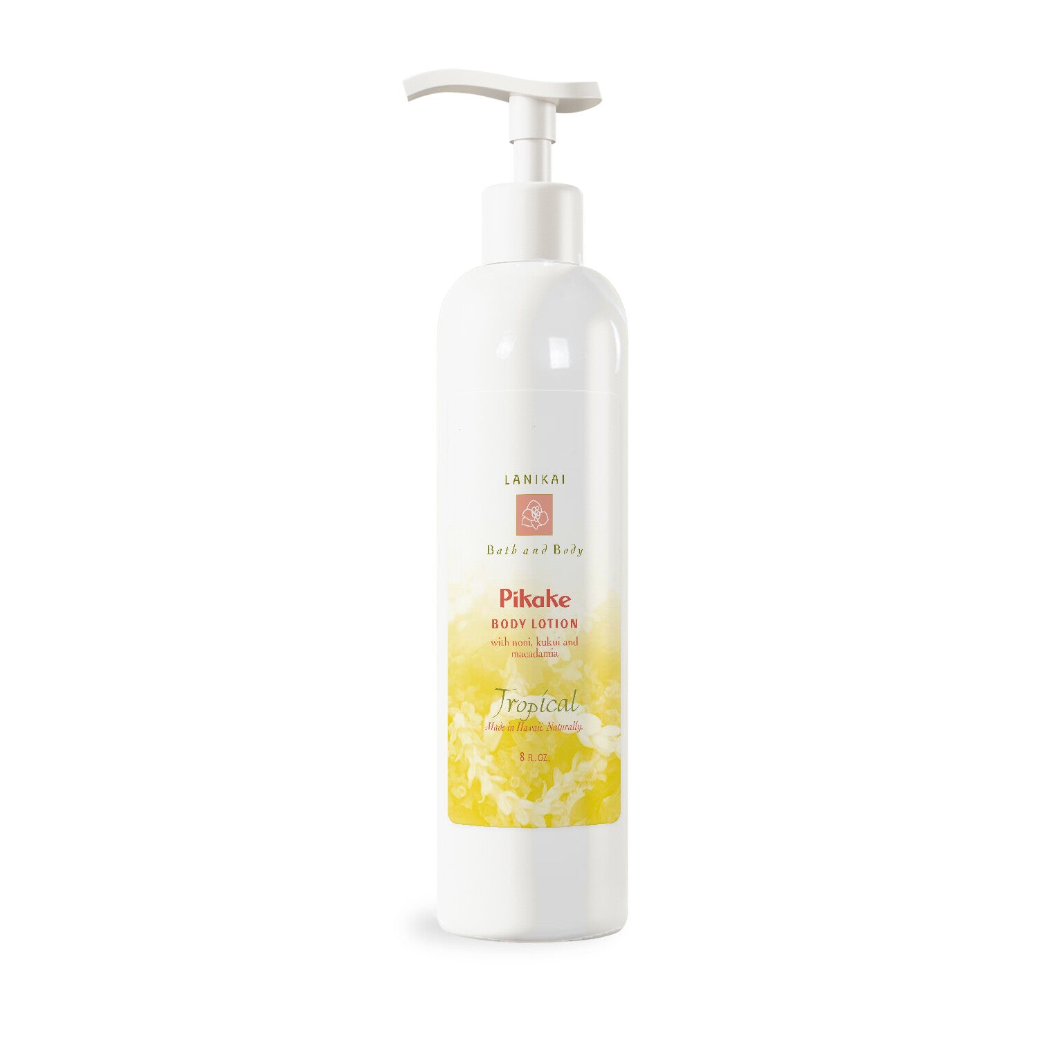 Lanikai Bath &amp; Body Loção Corporal 250ml Pikake [Ingredientes naturais/Feito no Havaí]