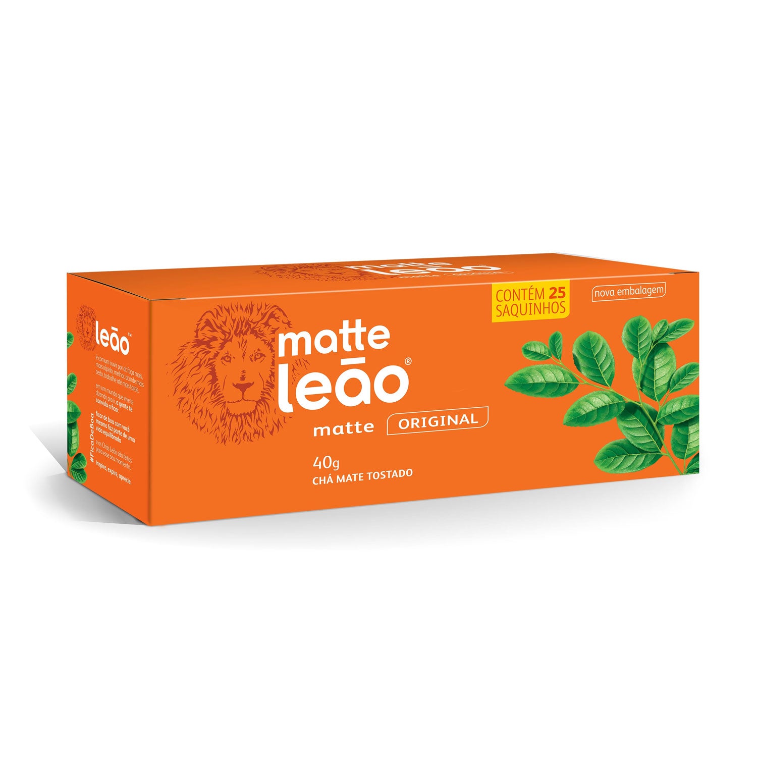 LEÃO Chá Erva Mate Original 40g