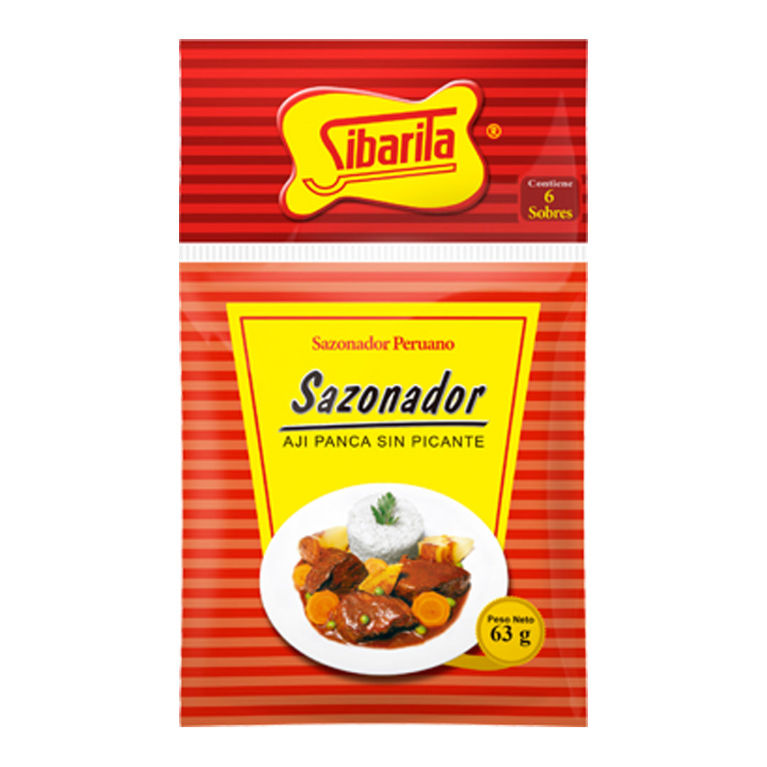 SIBARITA SAZONADOR Aji Panca Sin Picante