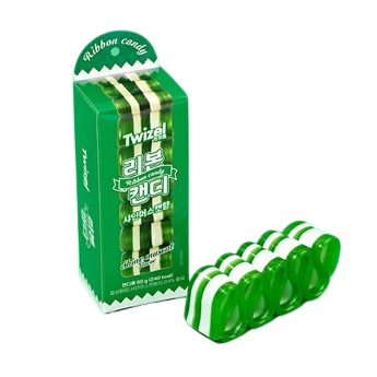 Twizel Ribbon Candy Shine Muscat Flavor, Popular Candy on YouTube and TikTok