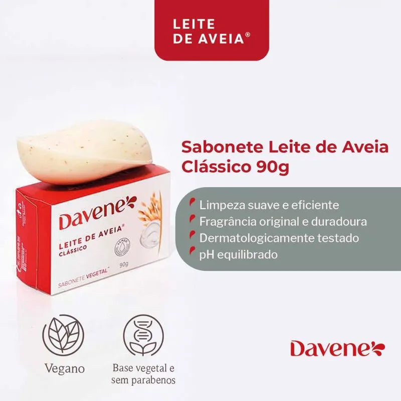 ダヴェネ（Davene）ベジタブルバーソープ オーツミルク＆クラシック 90g