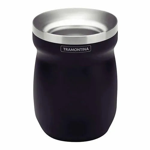 Tramontinaマテ茶器 (マテカップ) イレックス ステンレス製 マテ茶 専用カップ
