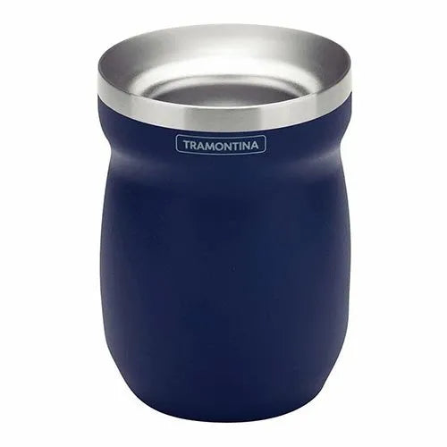 Tramontinaマテ茶器 (マテカップ) イレックス ステンレス製 マテ茶 専用カップ