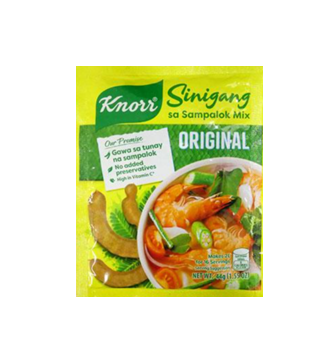 SINIGANG ORIGINAL KNORR 44g Tempero em pó SINIGANG Base de sopa