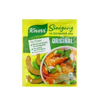 SINIGANG ORIGINAL KNORR 44g  粉末調味用 ｼﾆｶﾞﾝ スープの素