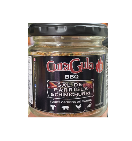 CURA GULA Churrasco Sal Grelhado e Chimichurri 150g