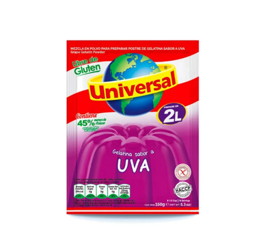 Universal 粉末ゼリーの素 グレープ(2L) 150g