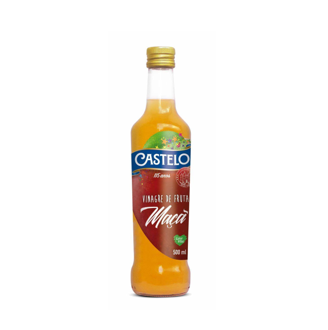 Vinagre de maçã CASTELO 500ml
