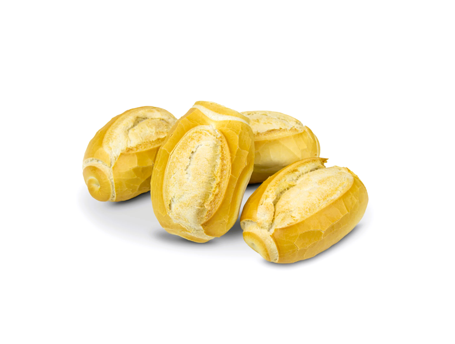Pão Francês Assado MAHALOH 4unidades[Congelado]