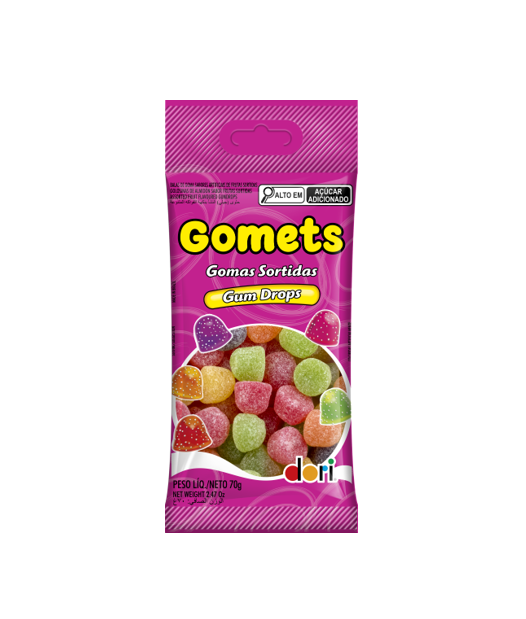 Gomets Fruit Gumdrops 70g