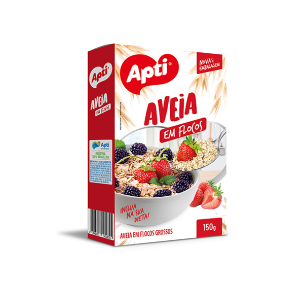 Aveia em flocos Apti オートミ－ル 150g