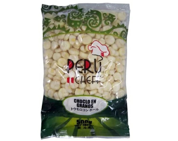 PERU CHEFF CHOCLO EN GRANOS Milho Gigante (Choclo) Grão 500g [Congelado]
