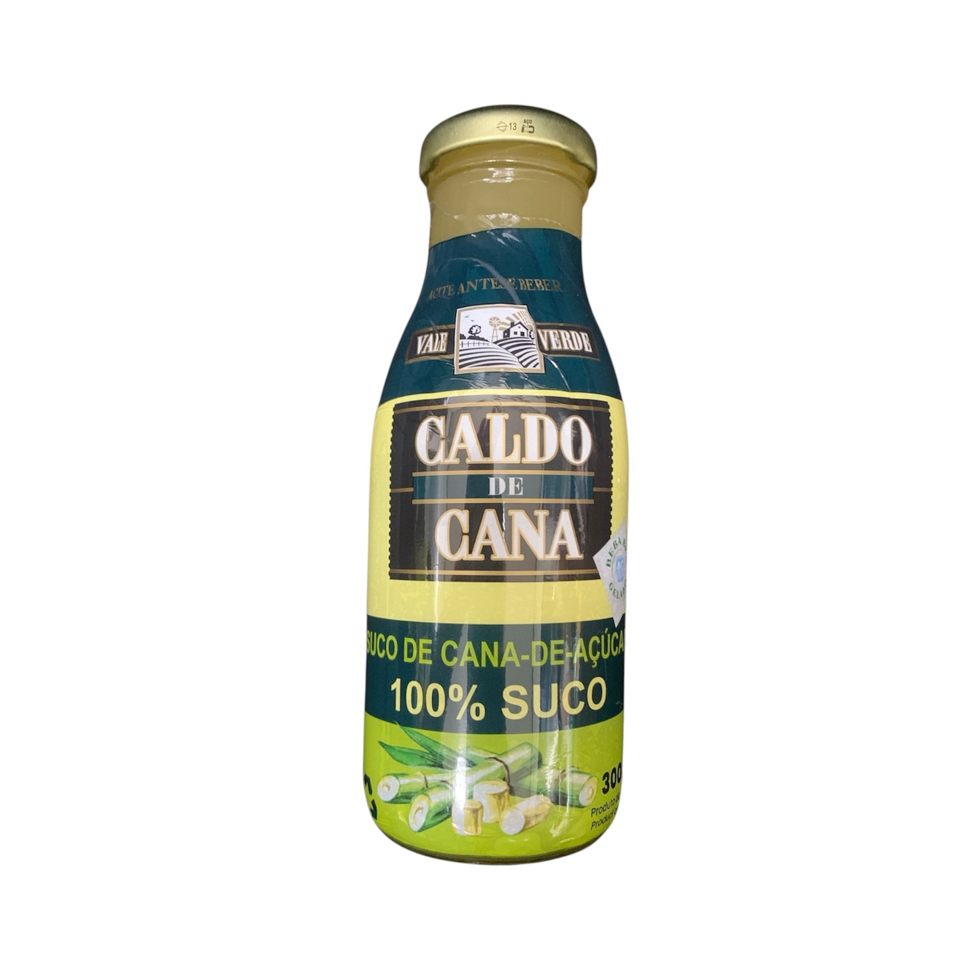 Suco de Cana de Acucar Vale Verde 300ml 