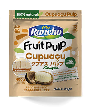 Rancho Polpa de Cupuaçu 400g (1 pacote 100gx4) Congelado