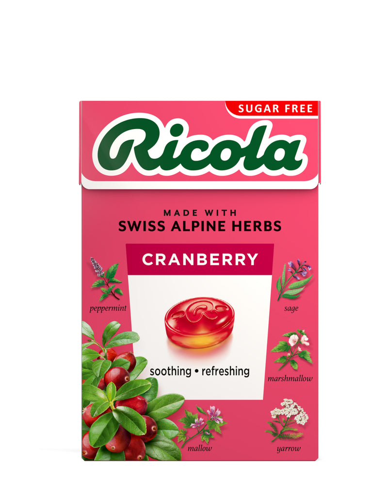 RICOLA クランベリーハーブキャンディーシュガーフリー40g