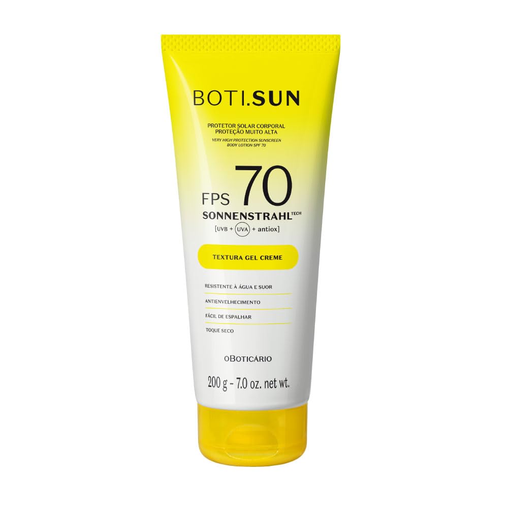 O Boticário Boti.Sun — Protetor Solar Corporal FPS 70   200g