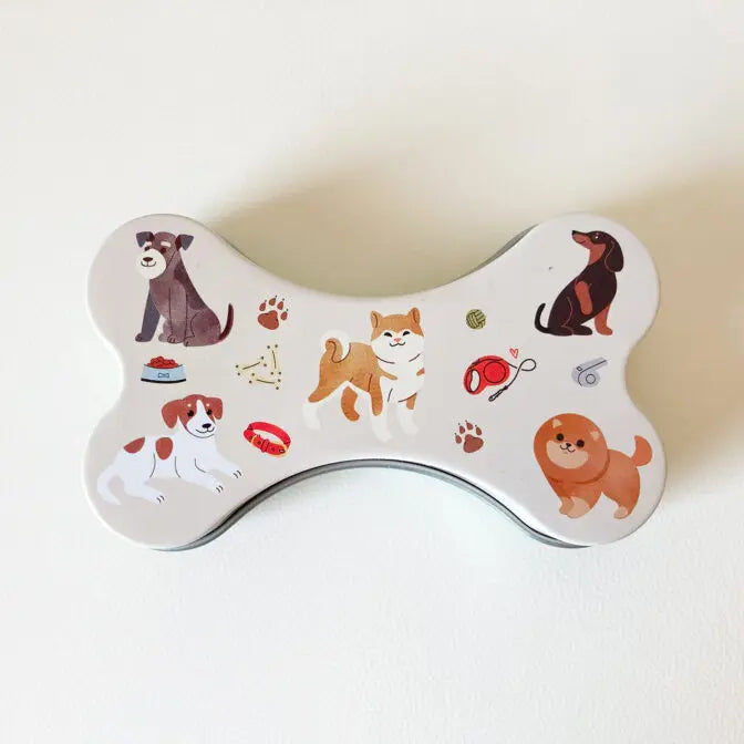 ミニ缶　ドッグ　ストロベリーキャンディ　9g