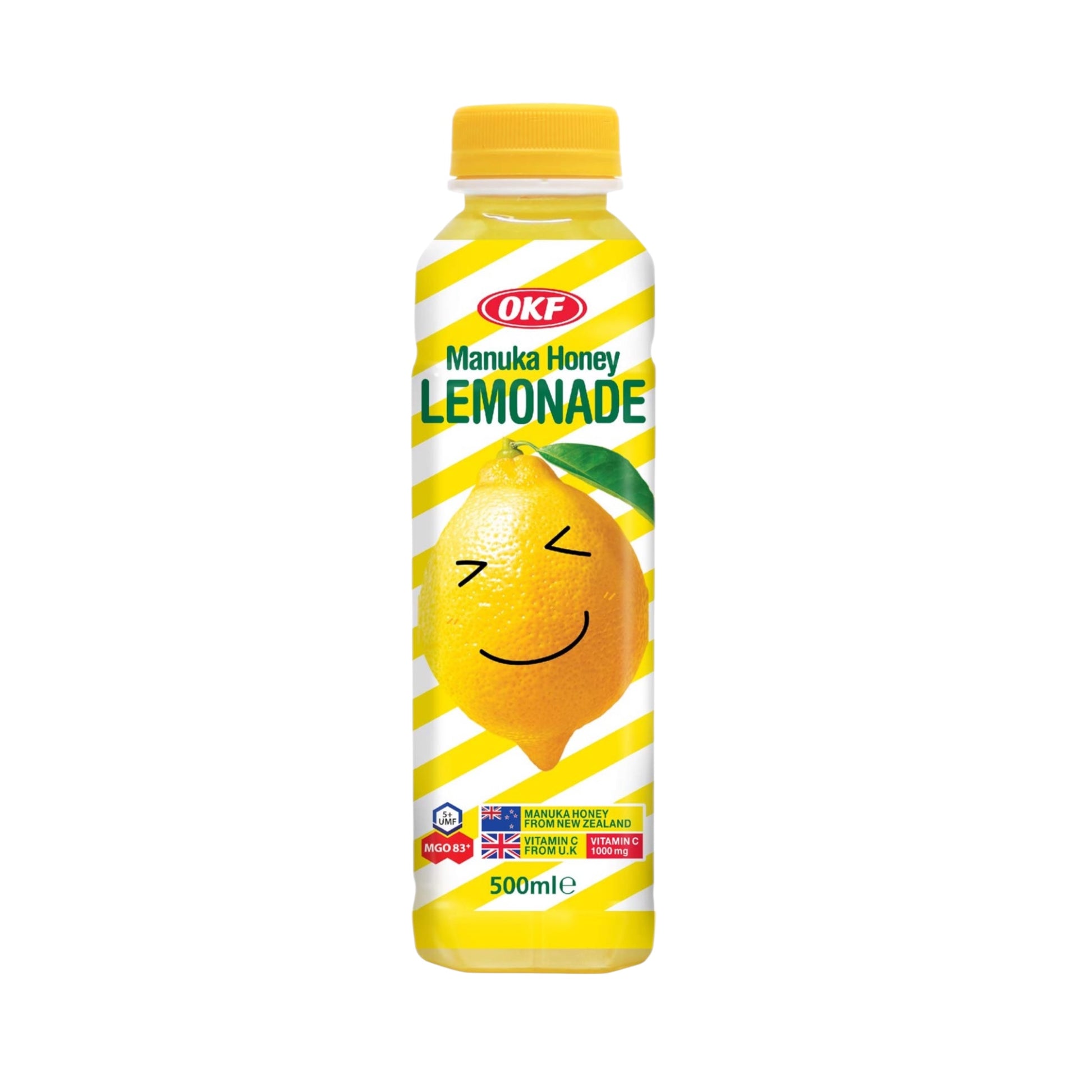 オーケーエフ マヌカハニー入りレモネード 500ml OKF Manuka Honey Lemonade