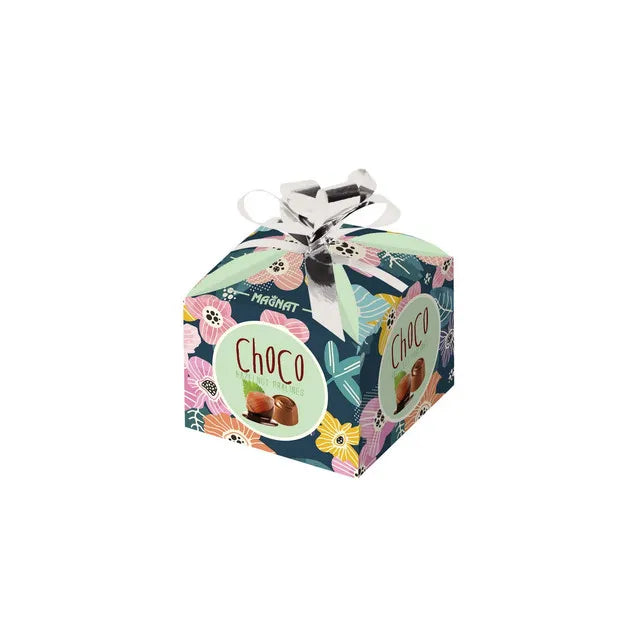 Choco Hazelnut 40g（FLOWERS）プラリネ ヘーゼルナッツチョコ フラワーボックス　3個入り