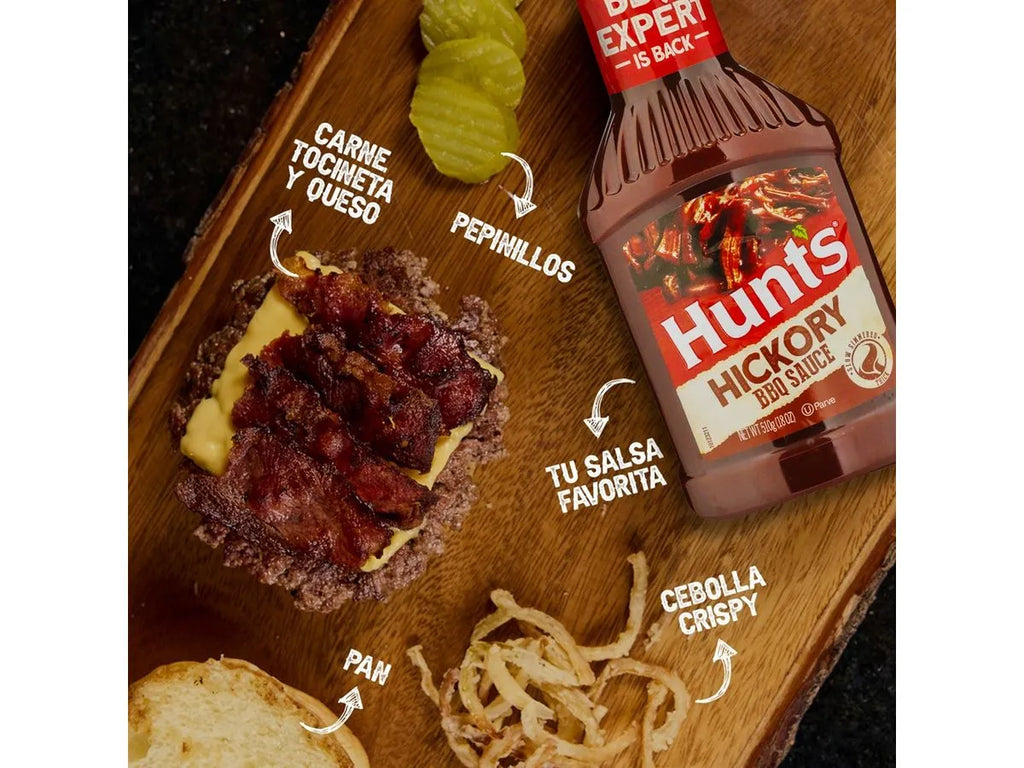 Hunts ヒッコリーBBQソース 510g