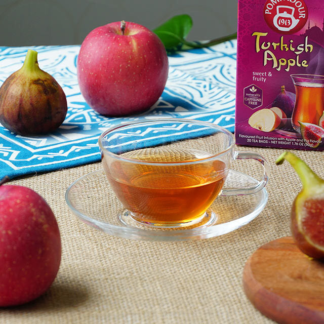 Pompadour Turkish Apple 25g（2.5g×10 sachês)