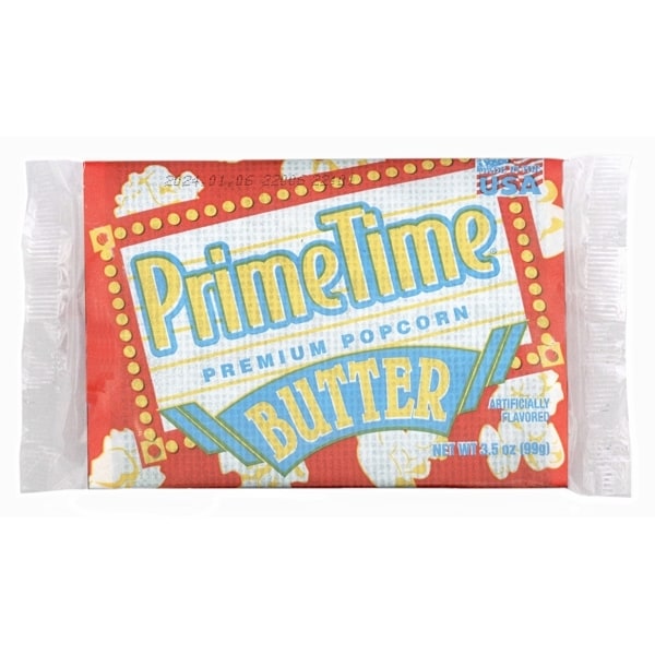 PRIME TIME マイクロウェーブ ポップコーン バター １Ｐ 99g