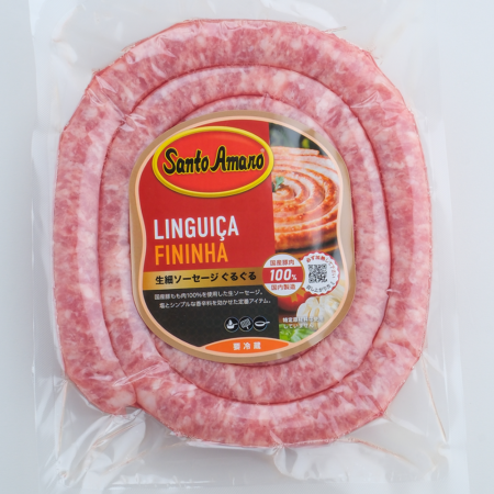 Santo Amaro 生細ソーセージ（ぐるぐる)500g【冷蔵】