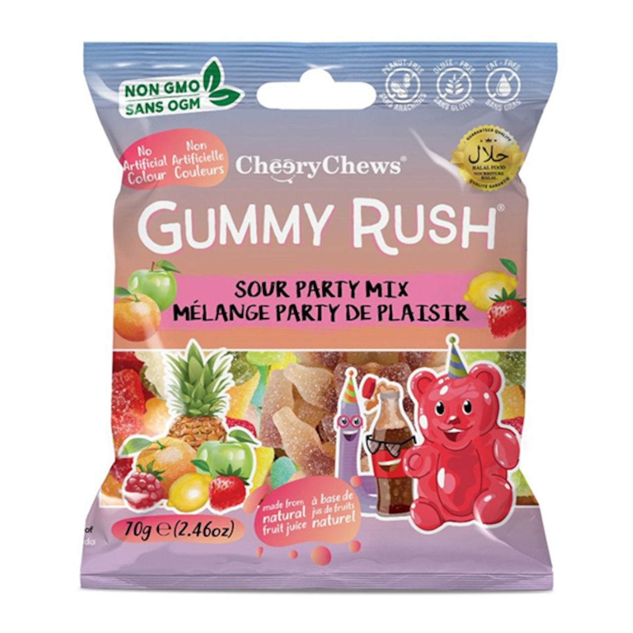 Gummy Rush Sour Party Mix グミーラッシュ サワーパーティーミックス 70g