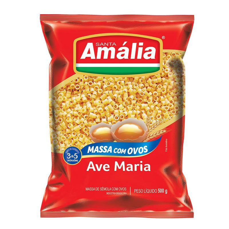SANTA AMALIA マカロニパスタ AVE MARIA SEMOLA 500g