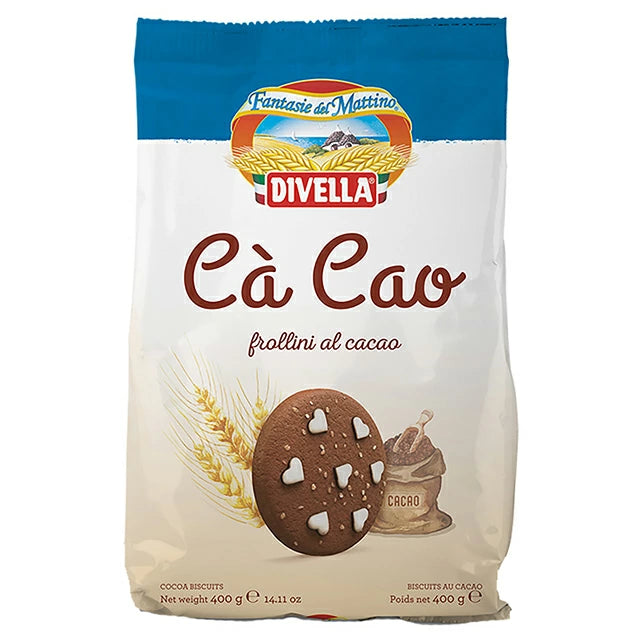 Divella ディヴェッラ　カカオ・アル・カカオ(ココア味) 400g