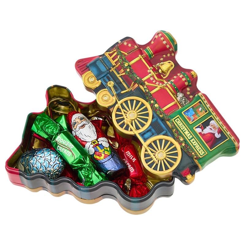 Lata de Natal Windell em formato de figuras, 90g