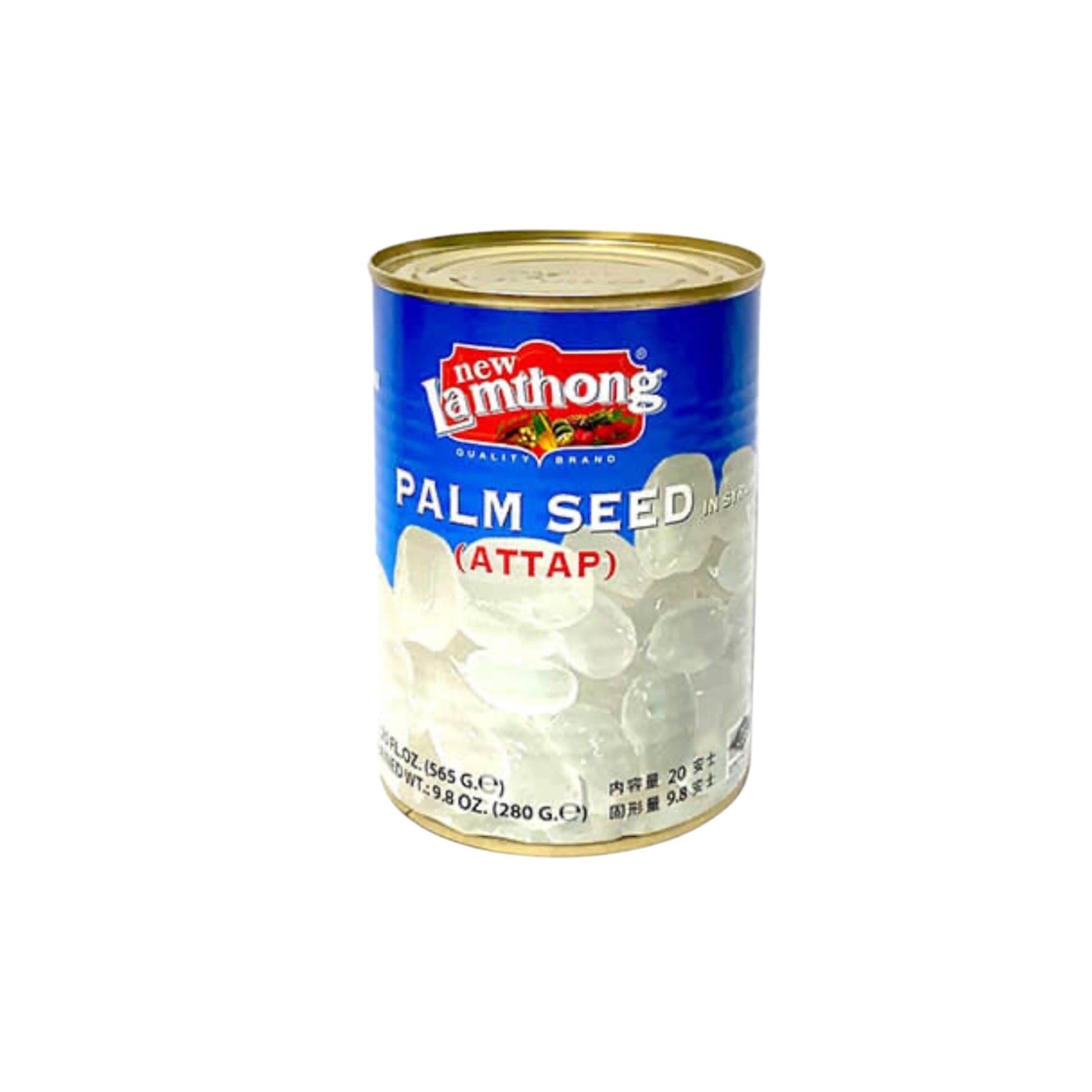 Lamthong Sementes de palmeira marinadas em calda Atap 565g