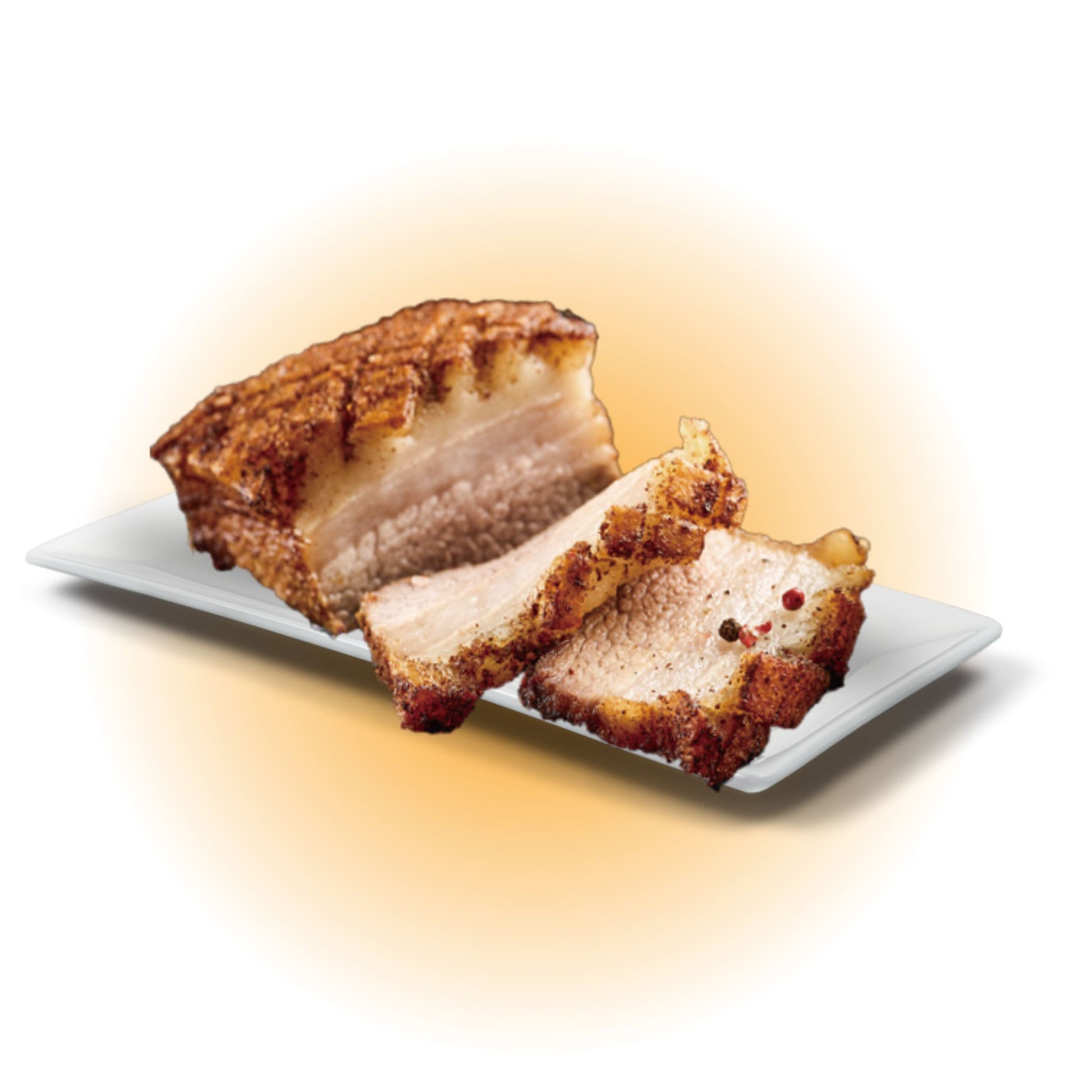 焼き豚バラ肉　皮あり（骨なし）１kg