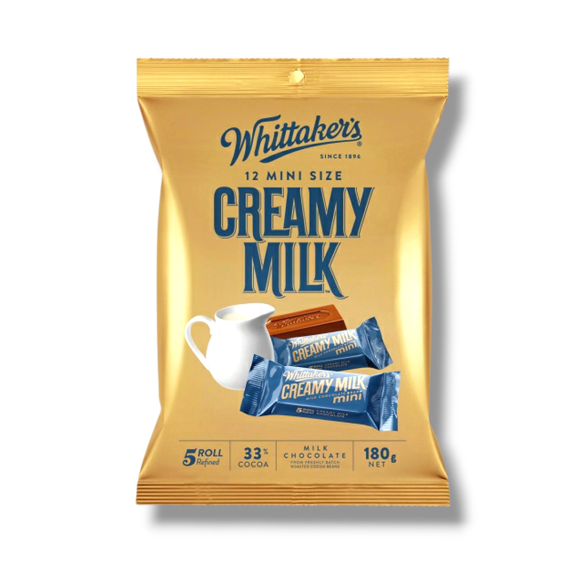Whittaker's ウィッタカー クリーミーミルクチョコレート 180g（ 12個入り）
