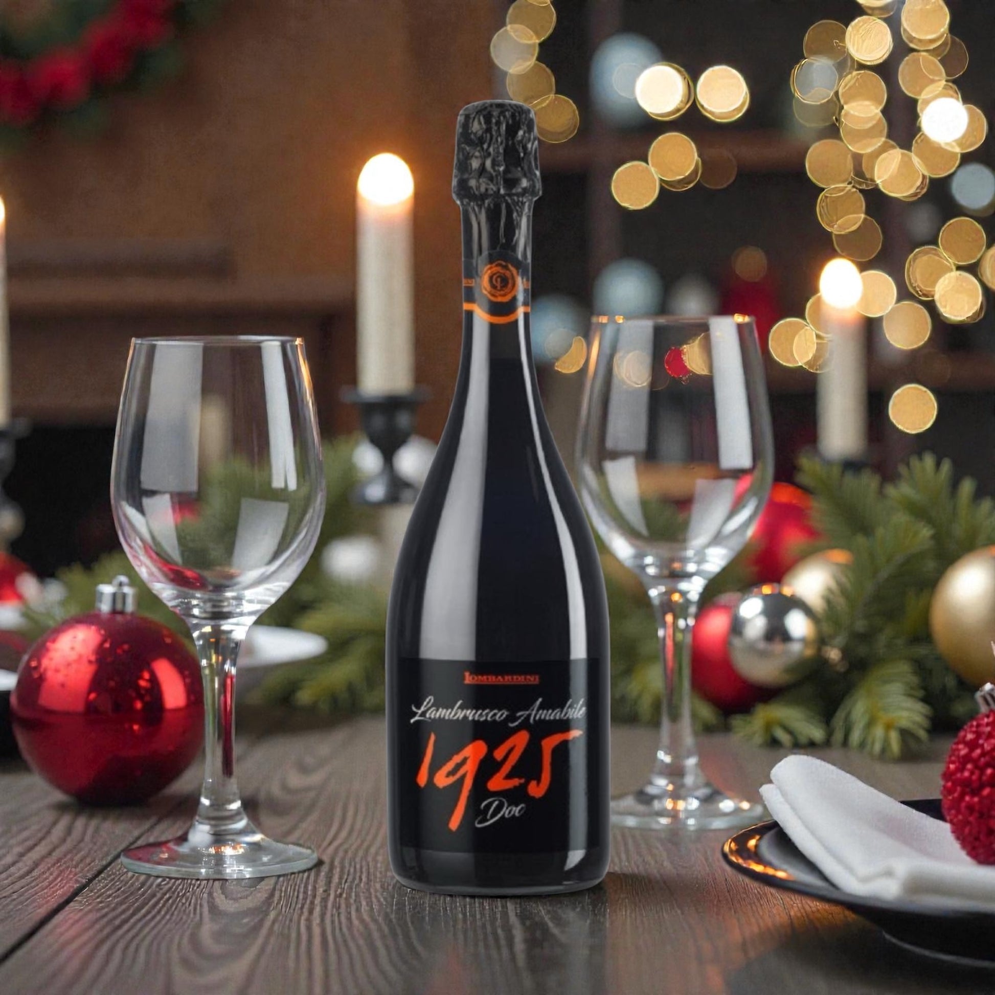 Lambrusco ロンバルディーニ 1925 ランブルスコ アマービレ ワイン 750ml