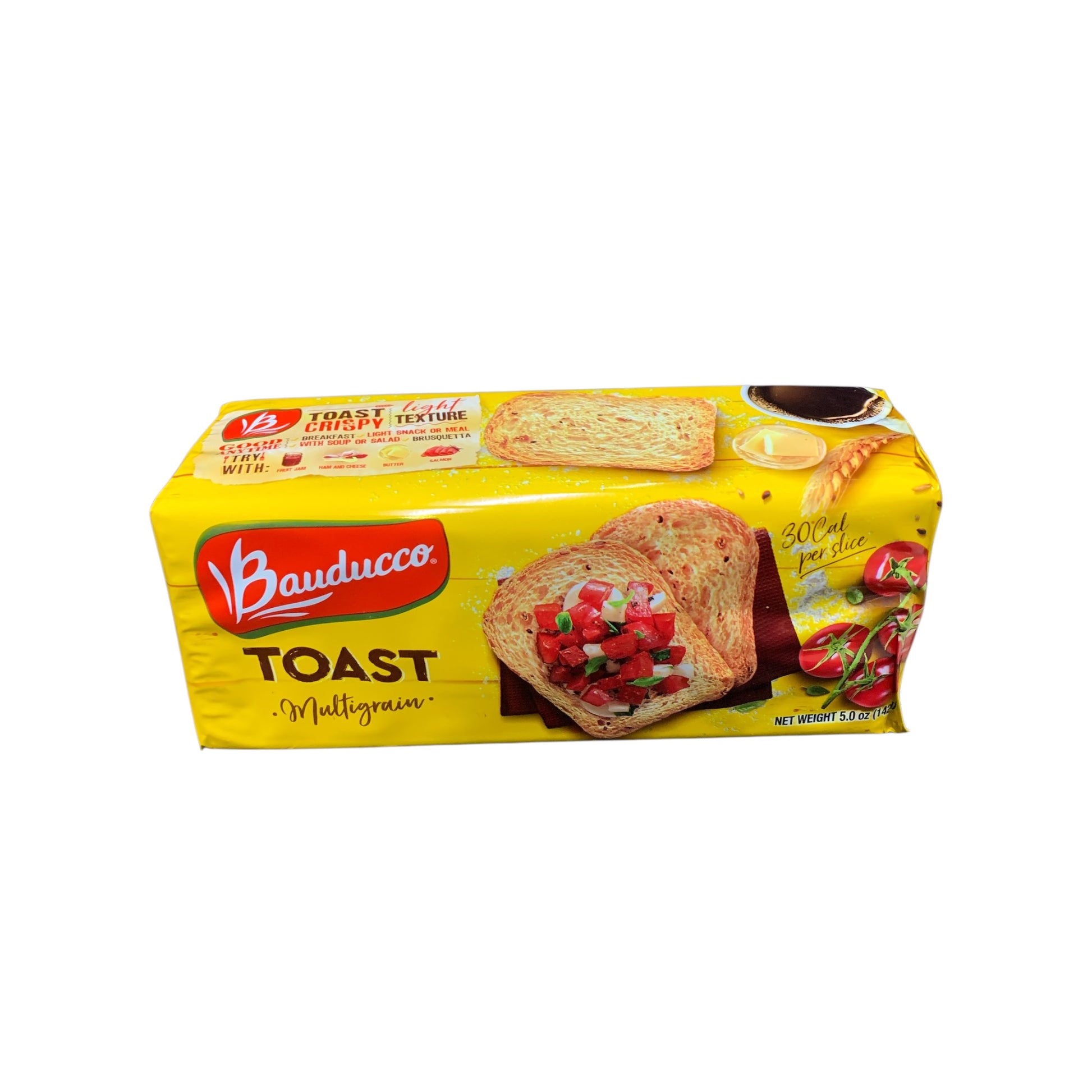 Bauduccoトースト マルチグレイン 142g