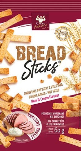 Bread Sticks Ham＆ Cream Flavor ブレッドスティック・ハム＆クリーム 60g