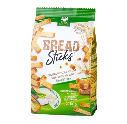 Bread Sticks Onion ＆ Cream ブレッドスティック・サワークリーム＆オニオン 60g
