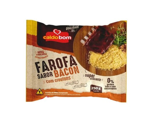 Caldo Bom Farofa Sabor Bacon 250g