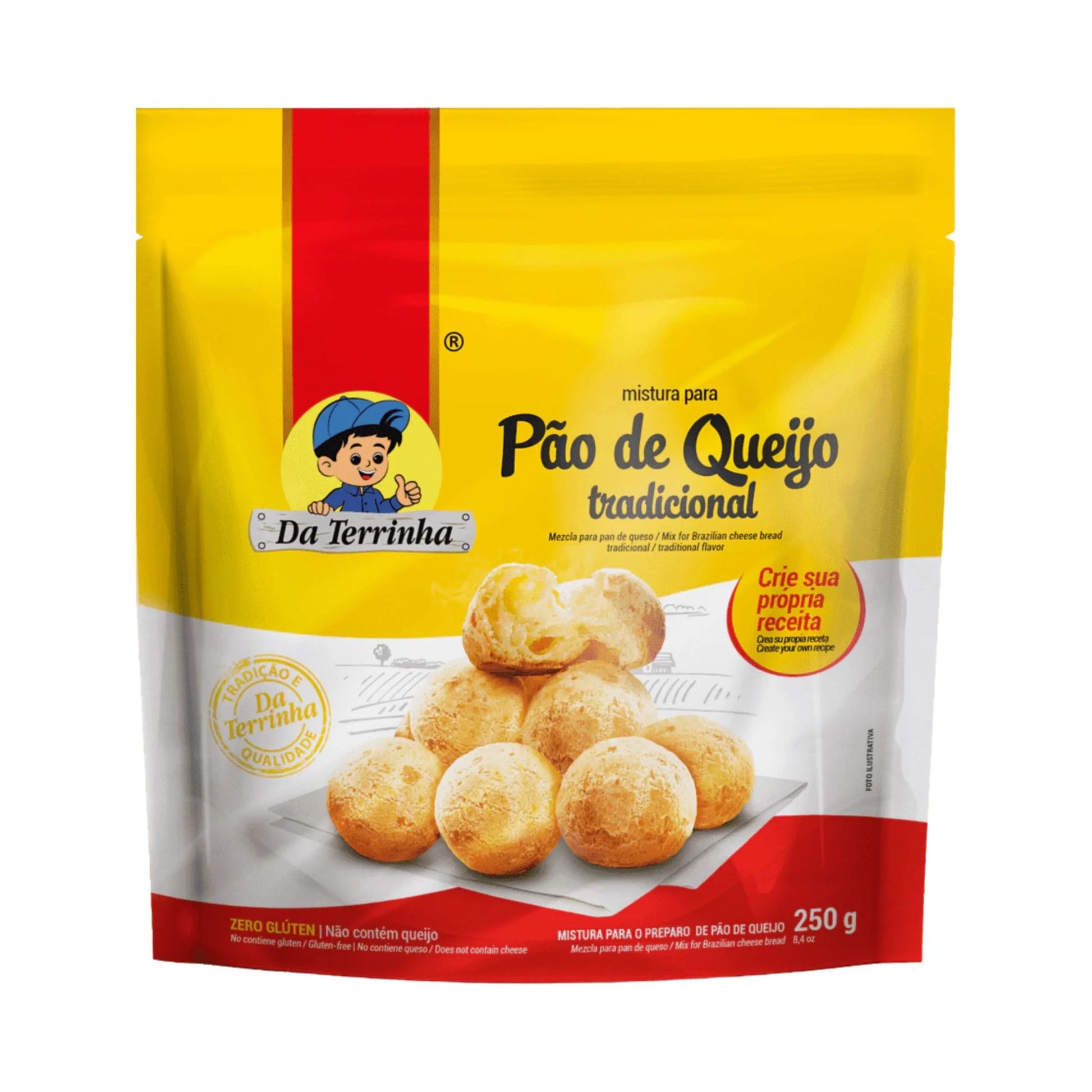 DA TERRINHA Mistura para Pão de Queijo Tradicional 250g