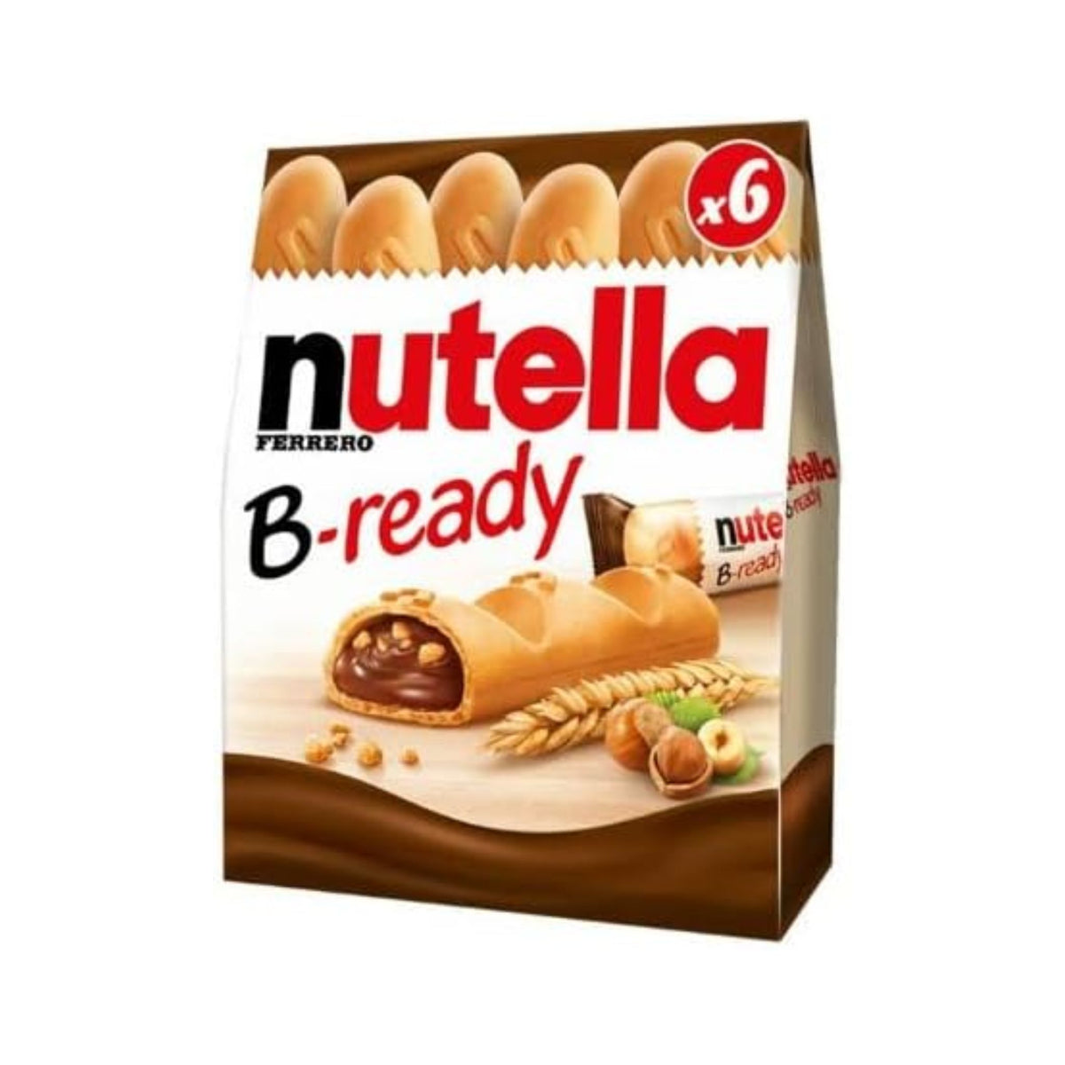 NUTELLA ビーレディ (B-ready) 6個入り 132g (22g×6個)