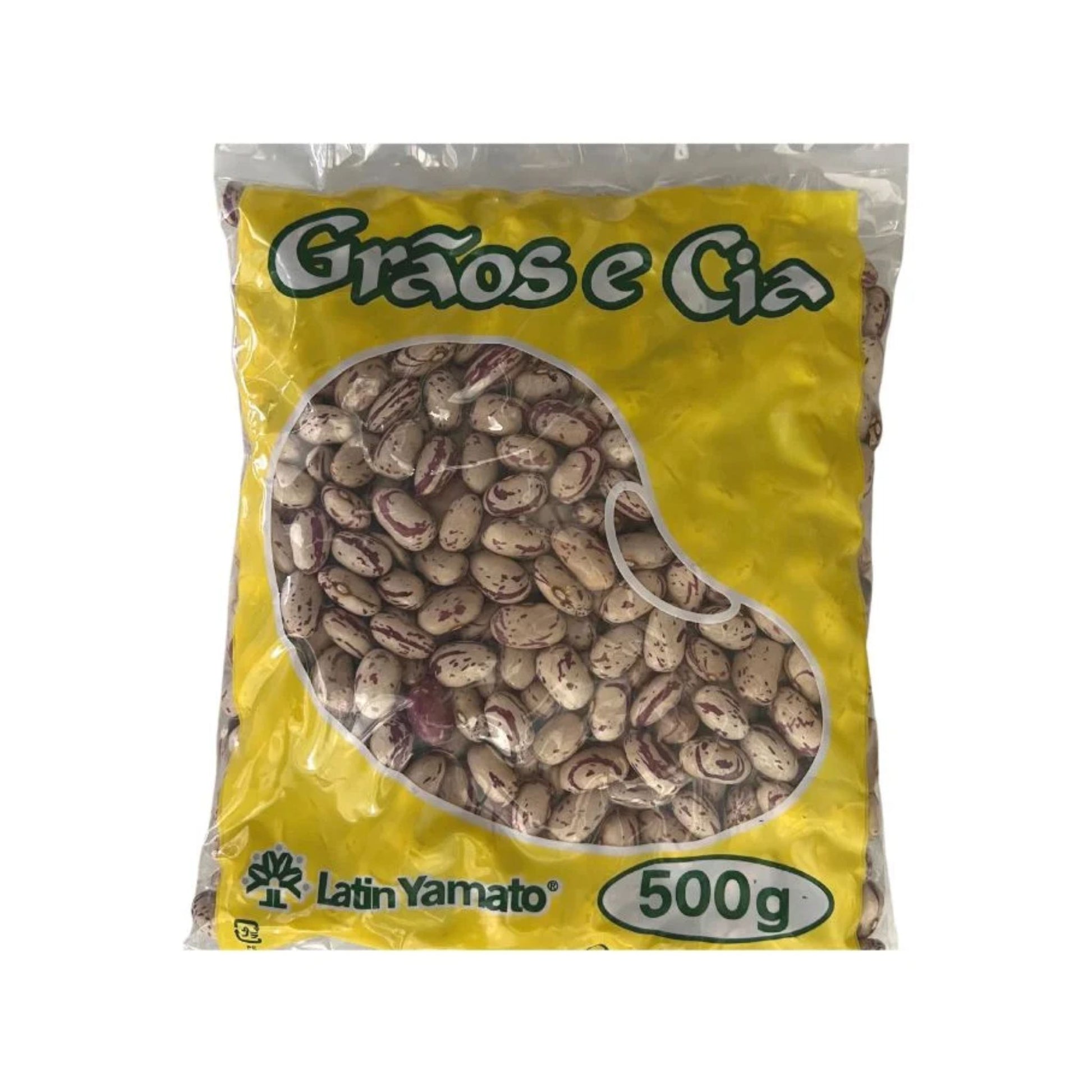 LATIN YAMATO Grãos e Cia Feijão Rajado 500g