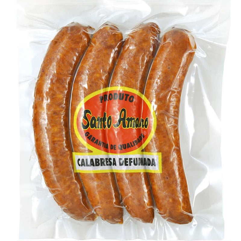 Linguiça Calabresa Defumada 500g - Santo Amaro