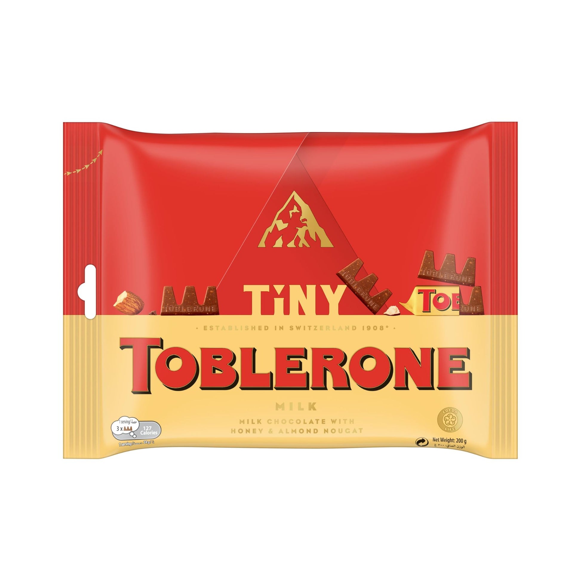 TOBLERONE タイニー ミルクバッグ 200g (25個入り) 【冷蔵】